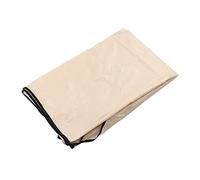 SUPYINI Tenda da sole triangolare, copertura per esterni, protezione solare, tenda da sole, blocco UV, protezione solare, antipioggia (bianco cremoso)