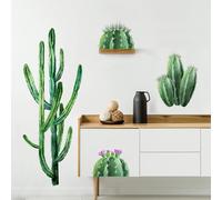 Supzone Adesivi Murali Vite Appesa Foglie Verdi Adesivi da Parete Piante Appesa Fiori Decorazione Murale per Camera da Letto Soggiorno Ufficio TV Parete