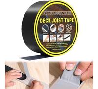 SUQ 15m Guaina Adesiva per Tetto, Nastro Butilico Sigillante Impermeabile, Nastro Butilico, per Membrane Jointing, Riparazione RV, Finestra, Guarnizione Barca, Riparazione Pond Liner (0.7mm × 5cm)