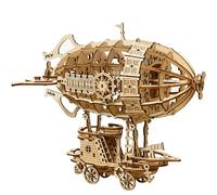 SUQ 3D Modelli in Legno Kit per Adulti, Modello Meccanico Assemblare Puzzle in Legno, Regali di Natale e Capodanno ideali - Splendida decorazione domestica（Aerei）