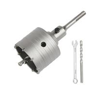 SUQIN Carotatrice A Tazza Per Muro Ø 75mm Con Adattatore SDS PLUS 110 mm E Punta Centraggio 8 mm x 110 mm,Sega A Tazza Per Calcestruzzo,Frese Carotatrici a Tazza per Muri Calcestruzzo Cemento