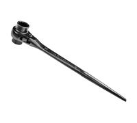 SUQIN Chiave Cricchetto Per Ponteggi 19/22 mm Chiave Cricchetto Ponteggi in Acciaio Al Cromo Vanadio-Cricchetto Reversibile,Destra/Dinistra