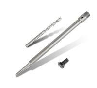 SUQIN Prolunga Per Corone Cave, Gambo SDS Plus Unghezza 350 mm Con Filettatura M22,Punta Di Centraggio