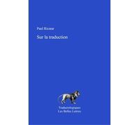 Sur La Traduction: 5-Ricoeur, Paul-Copertina flessibile