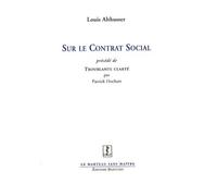 Sur le Contrat Social: Précédé de Troublante clarté