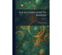 Sur les Variations Du Rapport