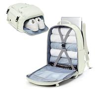 Suradar Zaino 45x36x20 per Easyjet - Bagaglio a Mano da Viaggio Con Porta Scarpe e PC - Per Uomo e Donna - Compatibile Con Tutte le Principali Compagnie Aeree - Verde Menta