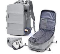 suradar Zaino Ryanair Sottovuoto da Viaggio 40x30x20 con Pompa Grigio