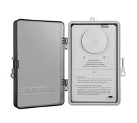 SURAIELEC Timer WiFi per piscina, interruttore intelligente per interni ed esterni, 40 AMP, 2 HP, 120, 240, 277 VAC, controller per piscina resistente, scatola timer per pompa da piscina, scaldabagno,