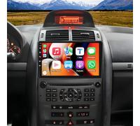 Surakey 4+64G Android 14 Autoradio per P-eugeot 407 2004-2008 con CarPlay Android Auto 9 pollici Navigazione GPS Auto Radio con FM/RDS, Bluetooth, WLAN, SWC, Mirror Link + Telecamera posteriore AHD