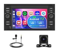 Surakey Android 14 4G+64G Autoradio per Ford Transit 2006-2011 con Senza Fili CarPlay Android Auto 7 Pollice Radio con Mirror Link GPS WiFi Bluetooth SWC Telecamera per Retromarci Microfono