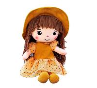 Surakey Bambola di Pezza per Bambine, Bambola di Peluche Farcita, Bambola di Pezza Morbida del Fumetto, Giocattolo Ragdoll della Principessa delle Fiabe, Bambola della Decorazione della Stanza, 40CM