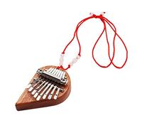 Surakey Love Heart Otto Toni Thumb Piano Strumento, a percussione portatile per dito, squisito pianoforte a dita,regalo perfetto per bambini Natale Capodanno Pasqua