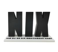 SURALIN 1 pezzo NIX Moneta con lettera 3D divertente come regalo/niente regalo per il compleanno, regalo di compleanno con foro per banconote