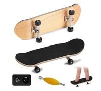 SURALIN Fingerboard Profesional,Finger Skate,Skate de Dedos,Finger Scooter,Mini Skate