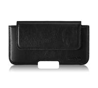 SURAZO Custodia in vera pelle al 100% per Apple iPhone 16 - Custodia orizzontale per cellulare [custodia per cellulare in pelle piena] [passante per cintura]