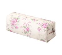 SURBEAV Astuccio portapenne per ufficio, università, scuola, organizer per cosmetici, estetico, grazioso astuccio per ragazze, ragazzi e bambini (fiore rosa)