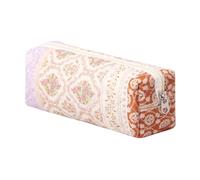 SURBEAV Astuccio portapenne per ufficio, università, scuola, organizer per cosmetici, estetico, grazioso astuccio per ragazze, ragazzi e bambini (fiori misti)