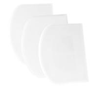 SURDOCA Tarocco Per Impasti Pasta Pizza - 3P 7.1x4.9" Anti Scivolo Spigolo Vivo & Angoli Flessibile in Plastica Tagliapasta, Raschietto Taglia Torte Pane Verdure - Set di Utensili per Modellare