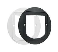 Sure Petcare SureFlap - Adattatore di montaggio per gattaiola, installazione su porte e finestre in vetro, confezione da 1, colore: grigio/bianco