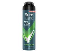 Sure Uomini Quantum Dry Nonstop Protection Tecnologia MotionSense deodorante anti-sudore spray Anti-traspirante Deodorante Aerosol 72h Protezione contro sudore e odori 6 x 150 ml