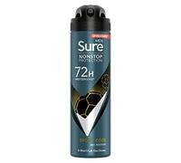 Sure Uomini Sport Cool Protezione Nonstop Tecnologia MotionSense deodorante anti-sudore spray Anti-traspirante Deodorante Aerosol 72h Protezione contro sudore e odori 1 x 150 ml