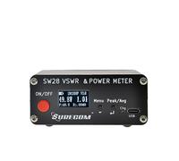 Surecom SW-28HF Misuratore di Potenza Digitale SWR RF Con Display LCD, 0,5W-120W, 1,8-60MHz per Misurare Potenza in Avanti, Riflessa e VSWR