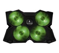 SureFire Bora Base di Raffreddamento per Laptop fino a 17" Verde