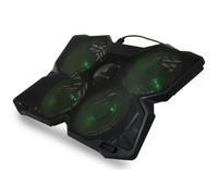 SureFire Bora Base di Raffreddamento per Laptop fino a 17" Verde