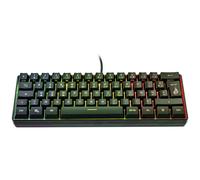 Surefire Kingpin X1 60% Gaming Tastiera French, Gaming Multimedia Keyboard Piccola e Mobile, Tastiera RGB con illuminazione, 25 tasti anti-ghosting, layout francese AZERTY