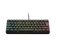 Surefire Kingpin X1 60% Gaming Tastiera US English, Gaming Multimedia Keyboard Piccola e Mobile, Tastiera RGB con illuminazione, 25 tasti anti-ghosting, layout americano QWERTY