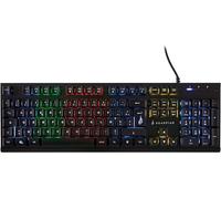 Surefire Kingpin X2 Multimedia Metal RGB Gaming Keyboard AZERTY French