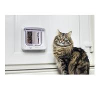 Gattaiola Sureflap Microchip Cat Flap Connect - Gattaiola bianca (utilizzabile solo con SureFlap Hub)