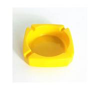 SUREK Elegante Posacenere in plastica 9,3 x 9,5 x 2,8 cm / 3,7 x 3,7 x 1,1 Pollici Vassoio per Fumatori Accessori per sigari Quadrato Uso Interno o Esterno Facile da Usare
