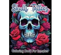 Sureshot Books Publishi Skull Tattoos and Roses coloring book for i (Tascabile)