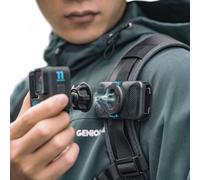 SUREWO 360 Rotation Magnetic Quick Release Backpack Clip Mount Compatible with Gopro Hero 12 11 9 8 7 6 5 DJI Action 4/3 and More