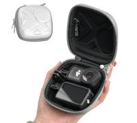 SUREWO Custodia rigida per DJI Osmo Nano, mini custodia protettiva portatile con cinghia da polso per DJI Osmo Action 5 Pro/4/3 (argento)