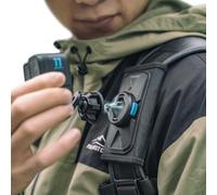 SUREWO Supporto magnetico a sgancio rapido per zaino, tracolla da cintura, compatibile con GoPro Hero 12/11/10/9/8/7/(2018)/6/5 nero, DJI Osmo Action 4/3 e altri