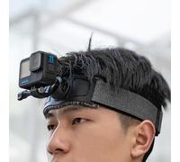 SUREWO Supporto per cinghia a sgancio rapido per Go Pro, tracolla regolabile, compatibile con DJI Osmo Action 5 Pro/4/3/2, Go Pro Hero 13/12/11/10/9/8/7/6/5, nero, Insta 360 e più