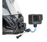 SUREWO Supporto per cinturino per casco da moto compatibile con GoPro Hero 11,10, 9, 8, 7, (2018), 6 5 4 3, DJI Osmo Action, AKASO, SJCAM, Action Cameras