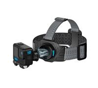 SUREWO Supporto universale magnetico a sgancio rapido per Gopro, cinghia regolabile per la testa, compatibile con GoPro Hero 13/12/11/10/9/8/7/6/5 nero, DJI Osmo Action 5 Pro/4/3/2, Insta 360 e altri