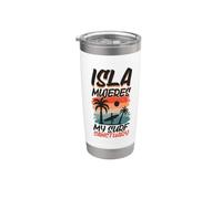 Surf a Isla Mujeres Bicchiere termico in acciaio inox doppia parete