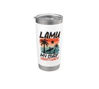 Surf a Lamu Bicchiere termico in acciaio inox doppia parete