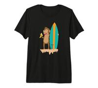 Surf delle Scimmie Maglietta Premium