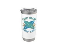 Surf lento dal vivo Surf veloce Surf Bicchiere termico in acciaio inox doppia parete