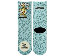 Surf Monkey Calzini, Mezzo Polpaccio, Taglie 36-40, 41-46, Banana, S/M