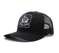 Surf Monkey Cappellino Trucker Riciclato Taglia Unica - Design 6P, Nero , Taglia unica