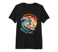 Surf nella Baia di Whitley della Vita Dopo la Vita Maglietta Premium