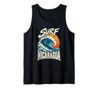 Surf Nicaragua, Avventura sulla Spiaggia con Onde oceaniche retrò Anni '80 Canotta