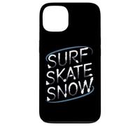 Surf Skate Snow - Boarder’s Word Graphic Tee Custodia per iPhone 13